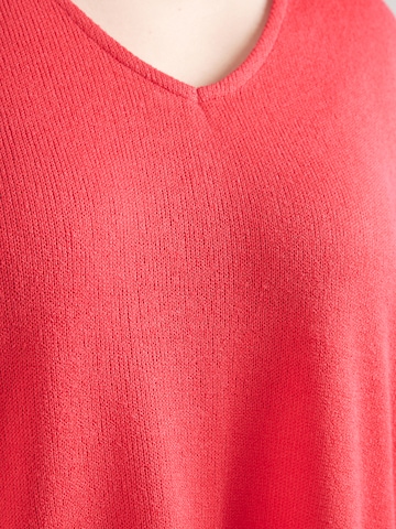 ONLY Carmakoma Shirt 'CARTAMMI' in Red