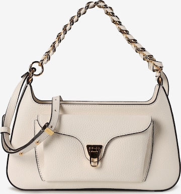 Borsa a spalla 'Beat' di Coccinelle in beige: frontale