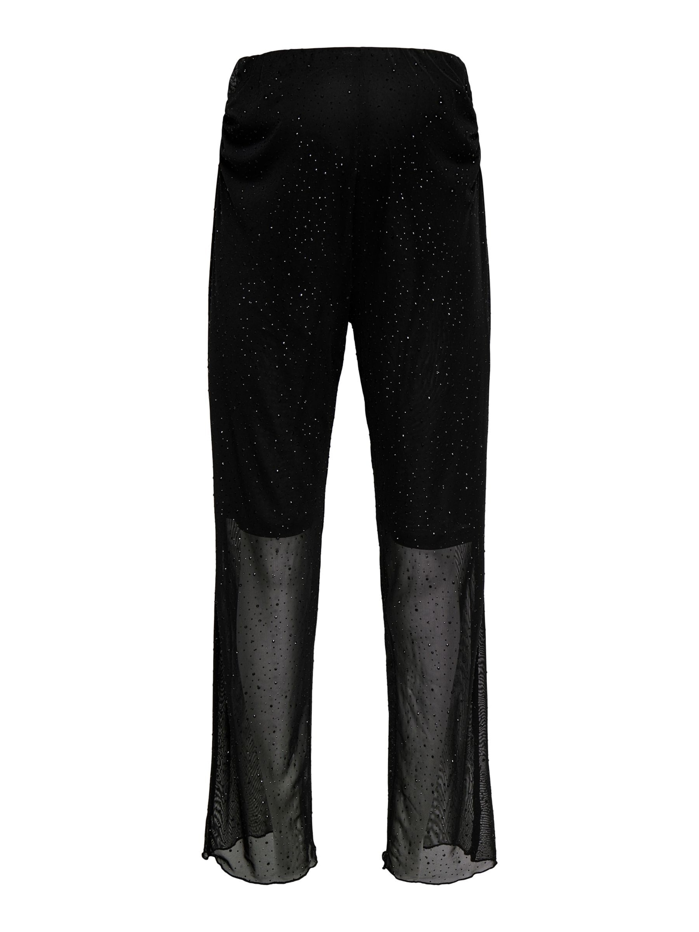 Only Maternity Regular Trousers 'OLMLOURA' in Black