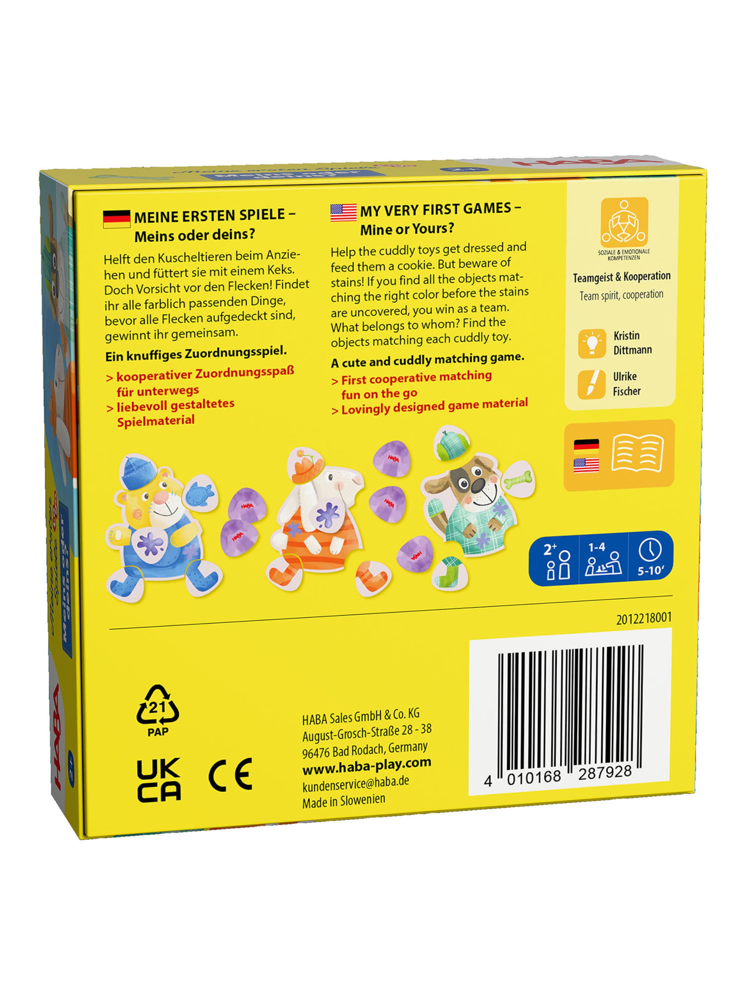 HABA Game ' Set To-Go ' in Mixed colours