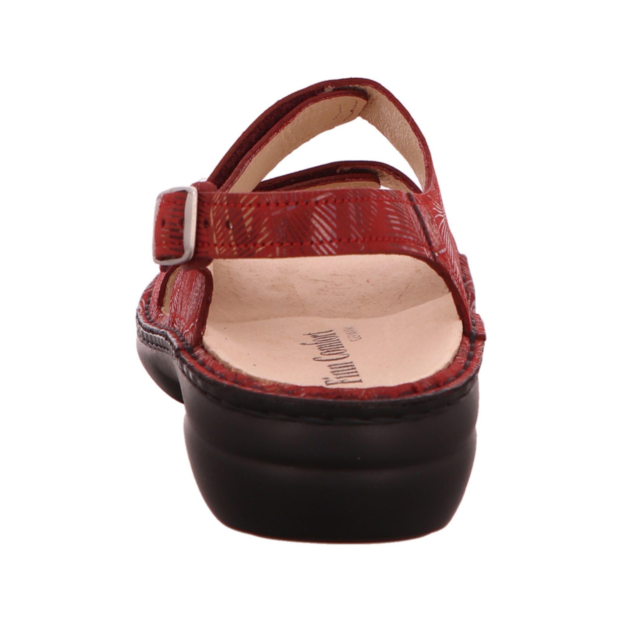 Finn Comfort Sandal 'Milos' in Red