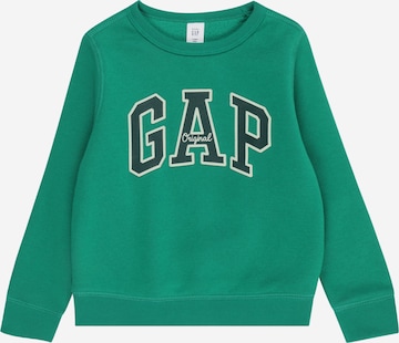 GAP Bluza w kolorze zielony: przód