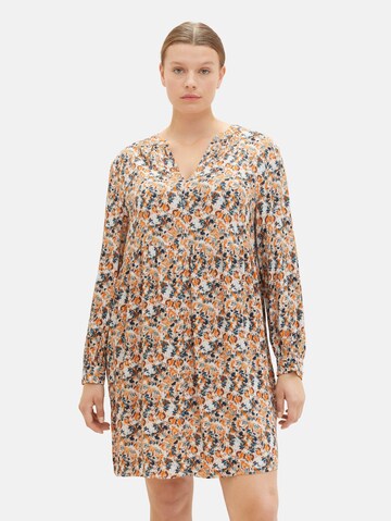 Rochie de la Tom Tailor Women + pe gri: față