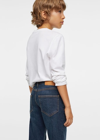 MANGO KIDS Regular Jeans i blå