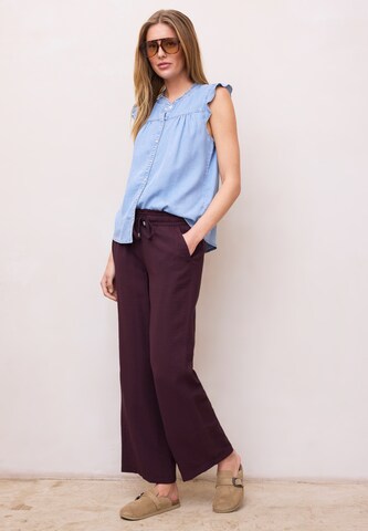 STREET ONE Loosefit Hose in Lila