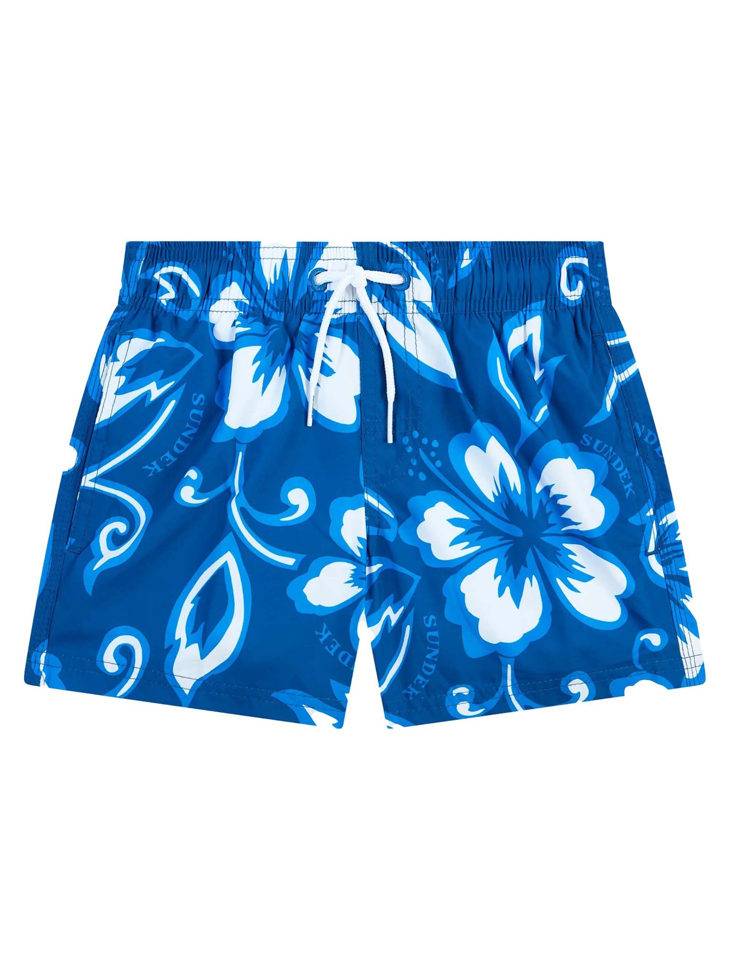 Sundek Zwemshorts in Blauw: voorkant