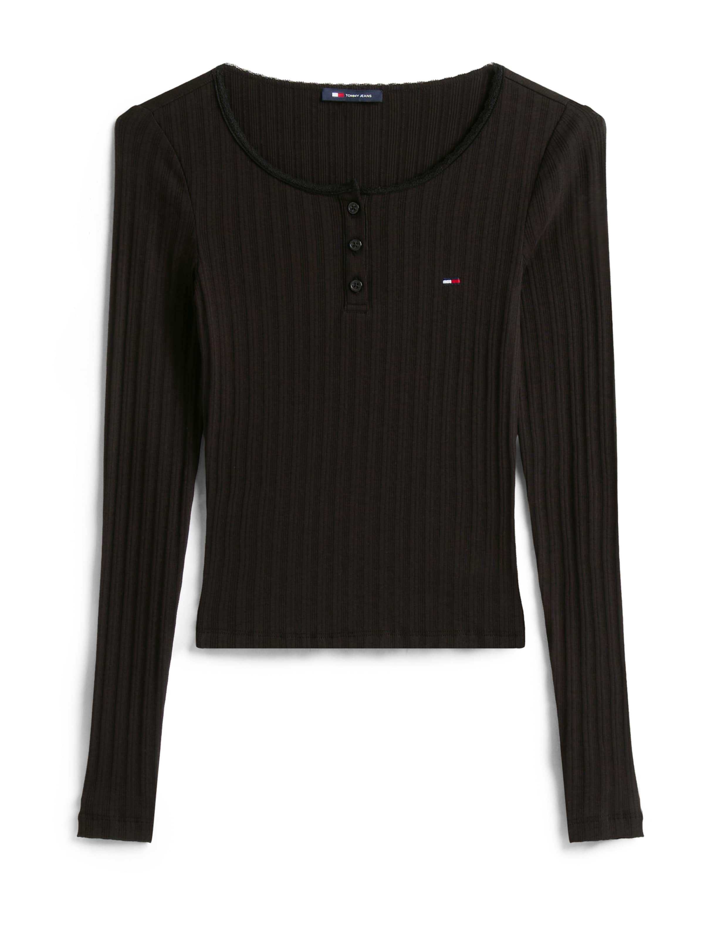 T-shirt Tommy Jeans en noir : devant