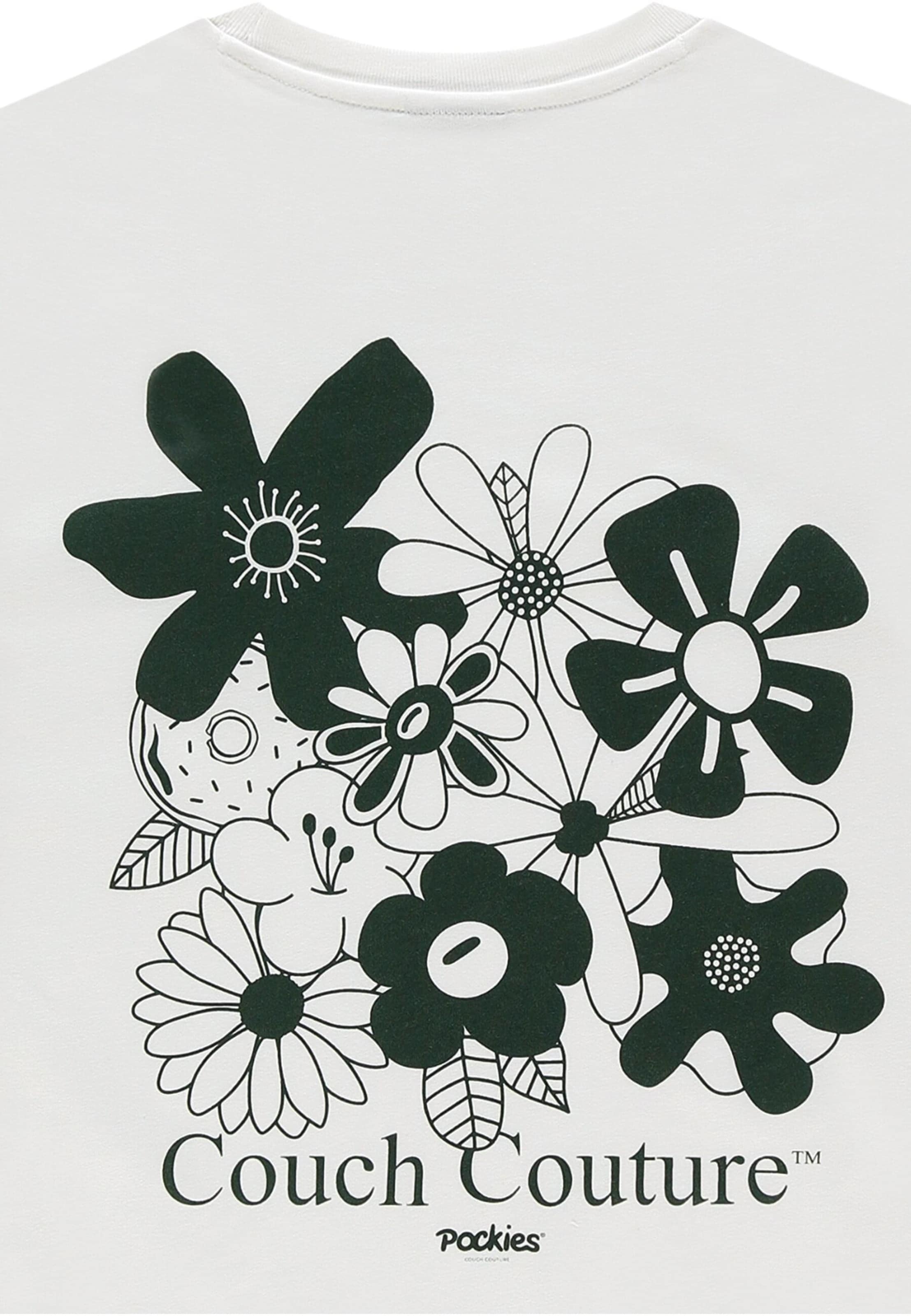 Pockies Shirt 'Couch Couture' in White