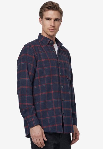 Rusty Neal Slim fit Button Up Shirt in Blue: front