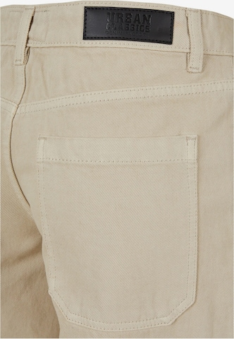 Urban Classics Loosefit Cargojeans in Beige