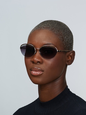 Bulgari Sunglasses 'Bulgari Sonnenbrille' in Gold: front