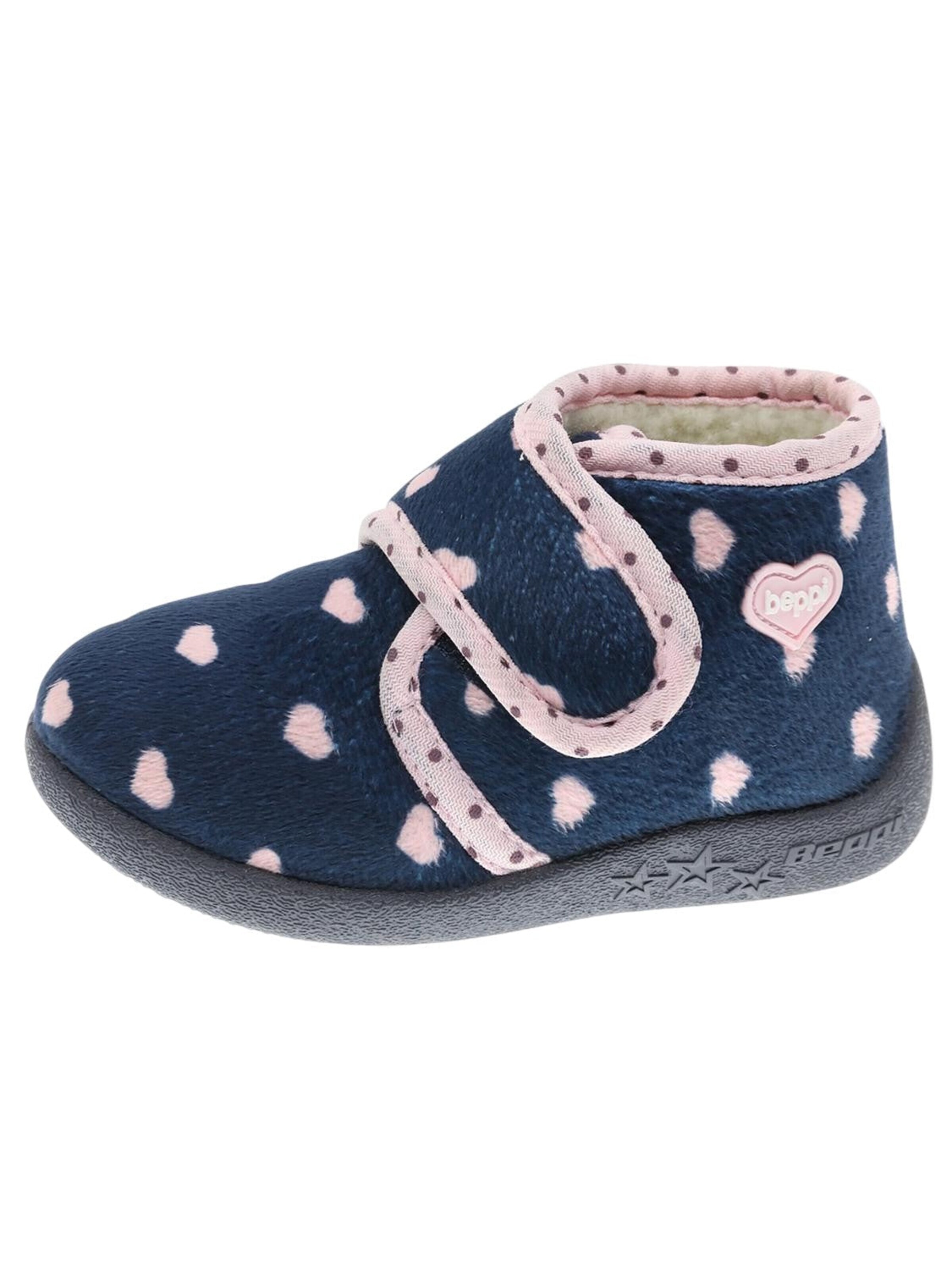 Beppi Hausschuh 'Indoor Shoe'‌‌‌ in Blau: Vorderseite
