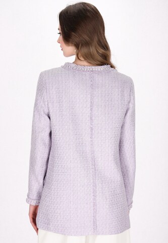 DreiMaster Klassik Демисезонная куртка 'Classic Look' в Лиловый