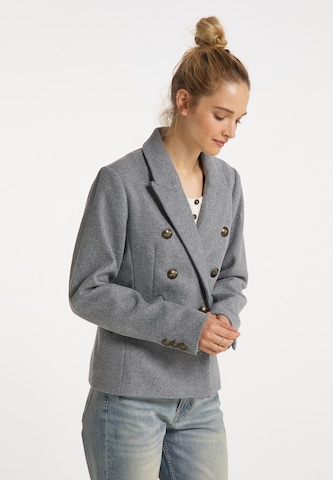 DreiMaster Klassik Between-Season Jacket in Grey: front