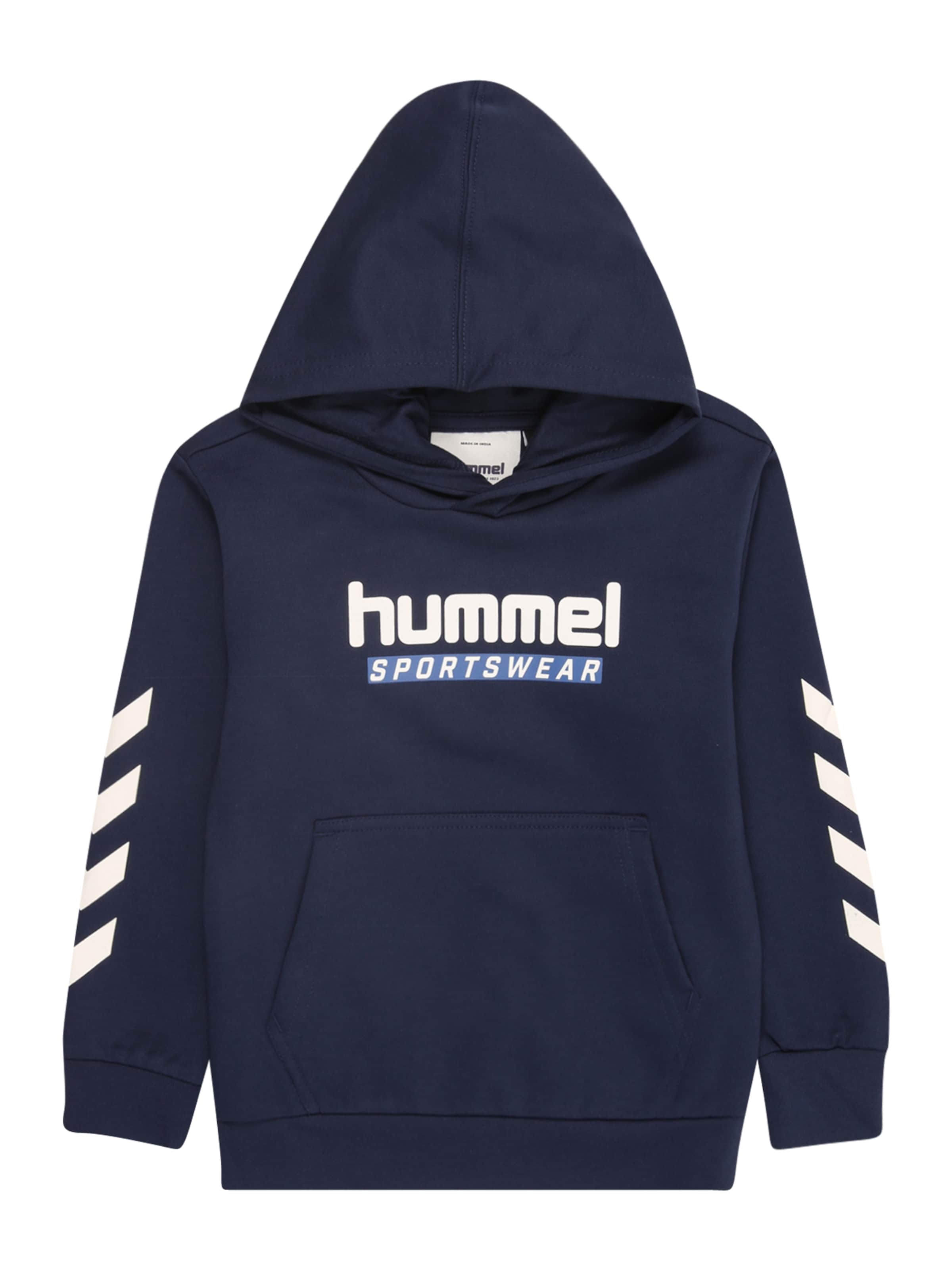 Hummel Urheilullinen collegepaita värissä sininen: etupuoli