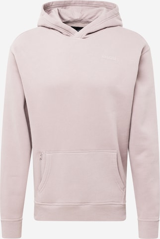 HOLLISTER - Sudadera en rosa: frente