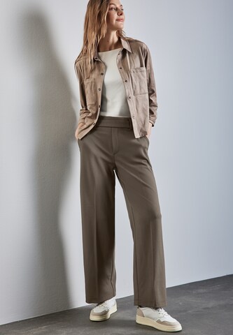 STREET ONE Loosefit Broek in Groen