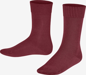 FALKE Socks 'Comfort Wool' in Red: front