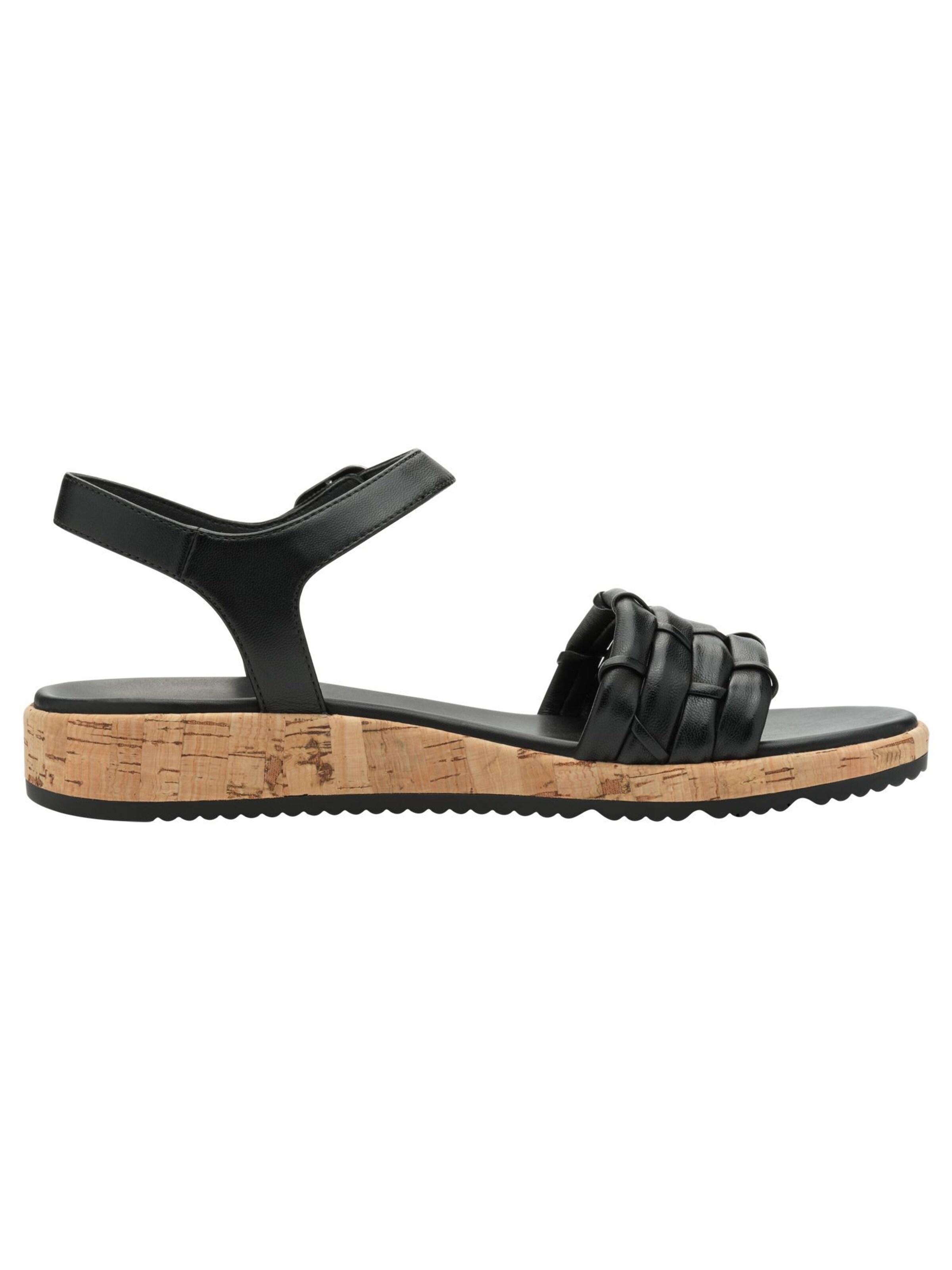 Sandales à lanières Tamaris en noir