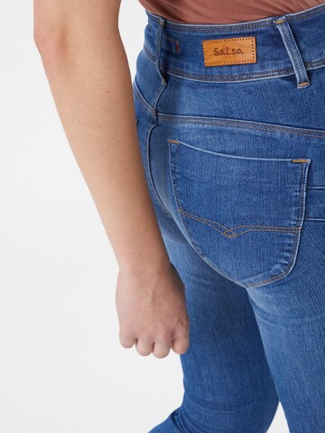 Slimfit Jeans 'Secret' di Salsa Jeans in blu