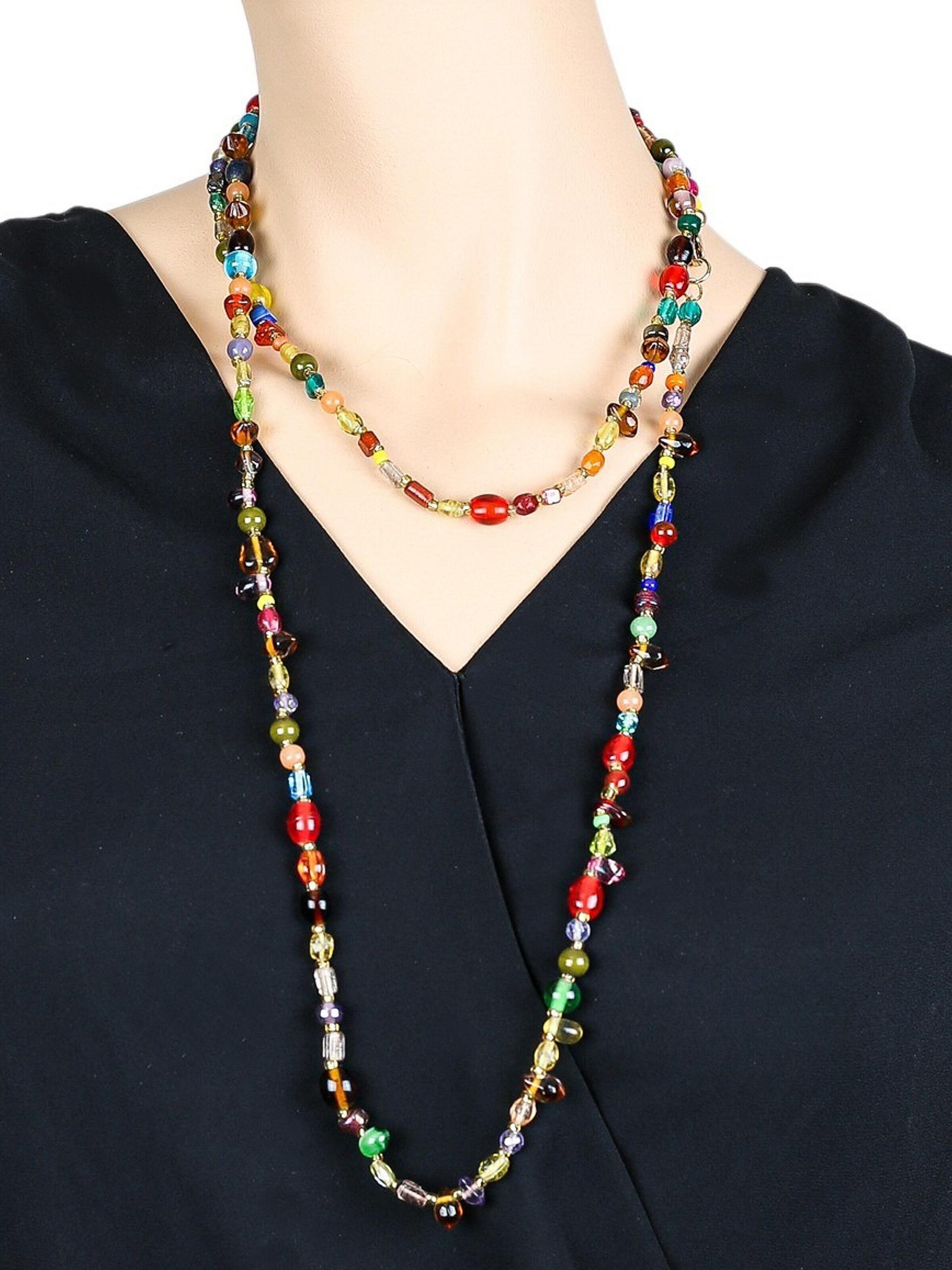 COLLEZIONE ALESSANDRO Necklace 'Pearl' in Mixed colors