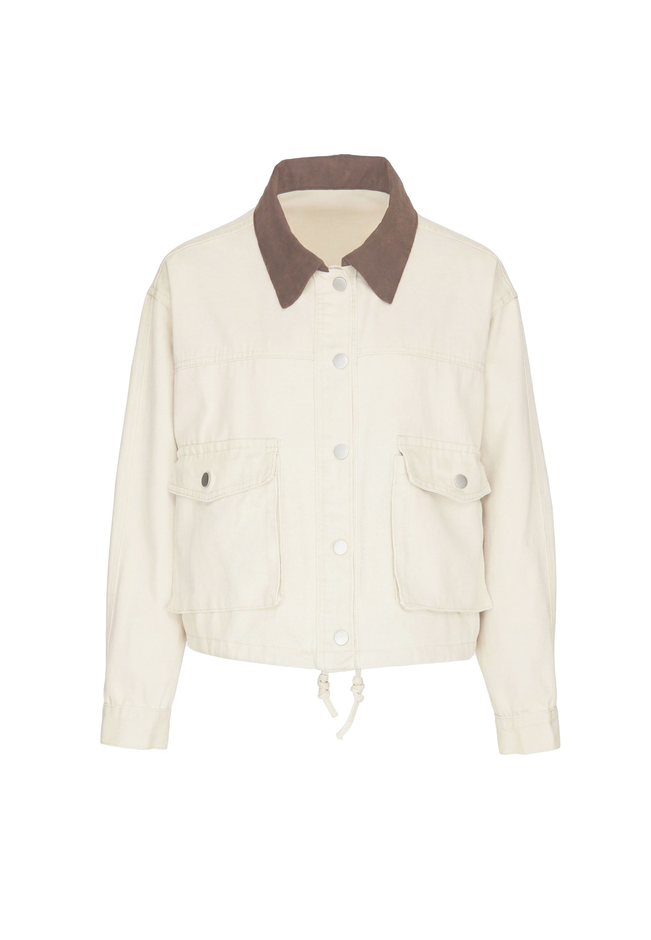 MYMO Chaqueta de entretiempo en M en beige / marrón, Vista del producto