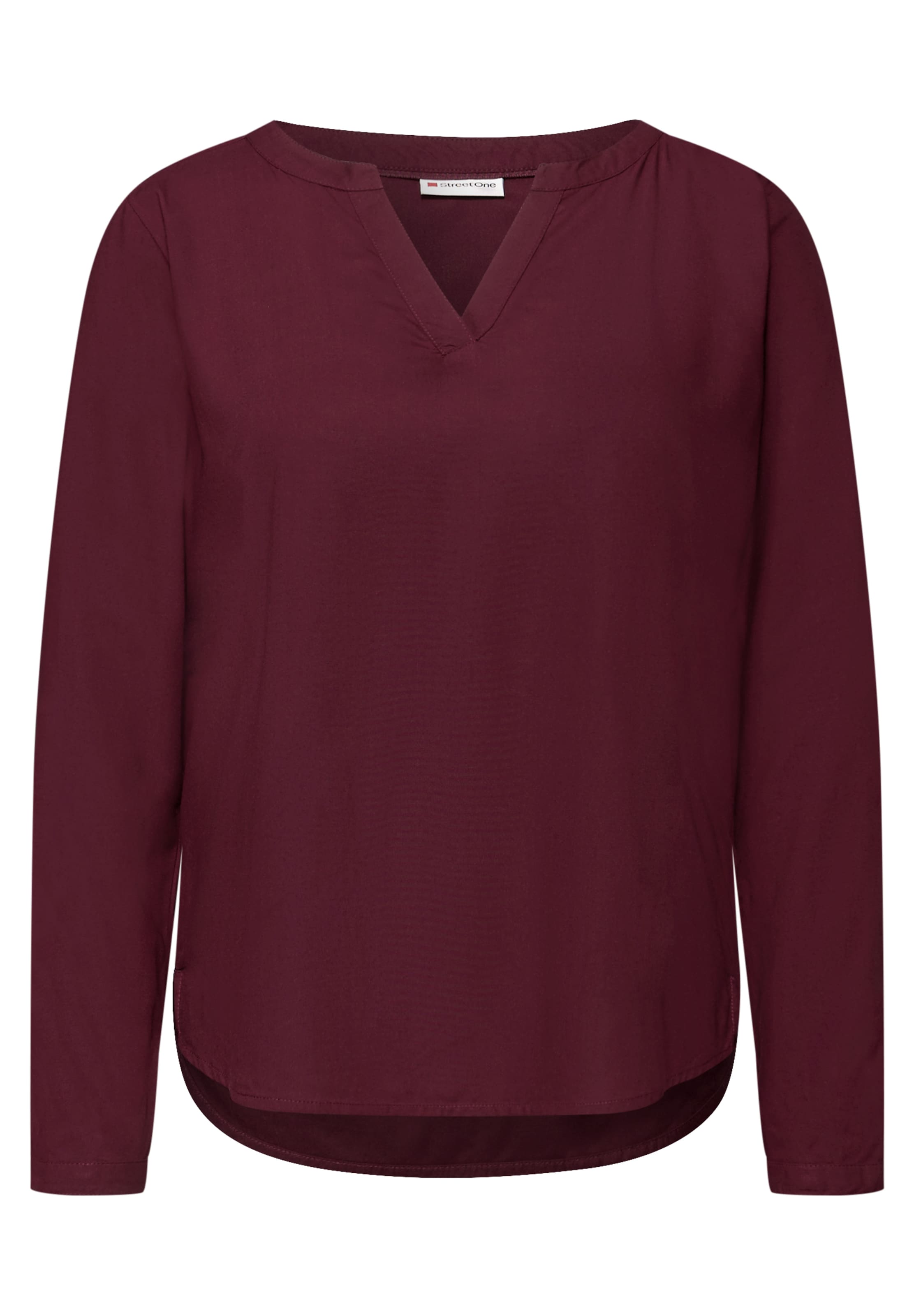 STREET ONE Tunic in Red: front