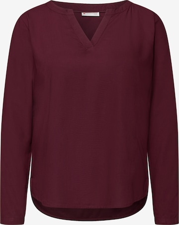 STREET ONE Tunic in Red: front