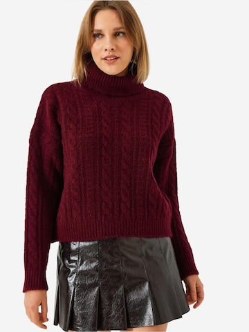 Pullover di Bianco Lucci in rosso
