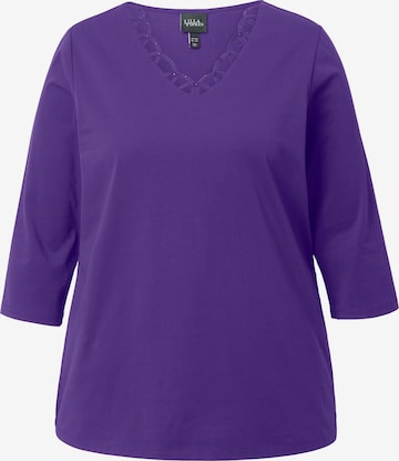 Ulla Popken Shirt in Lila: Vorderseite