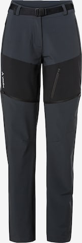 VAUDE Outdoor trousers 'Elope' in Black: front