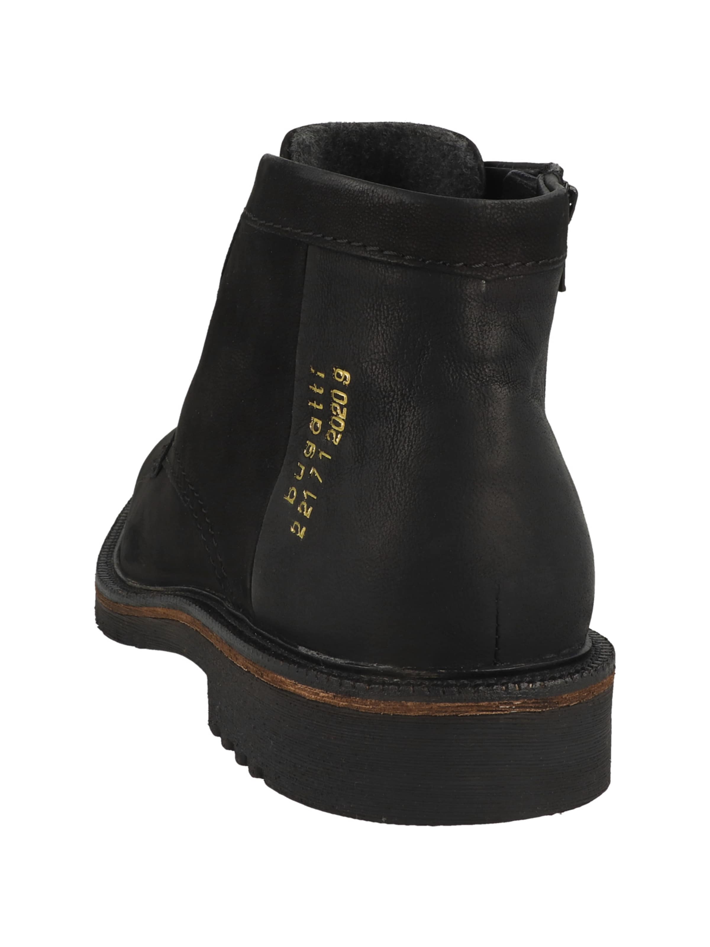 bugatti Lace-Up Boots 'AO933' in Black