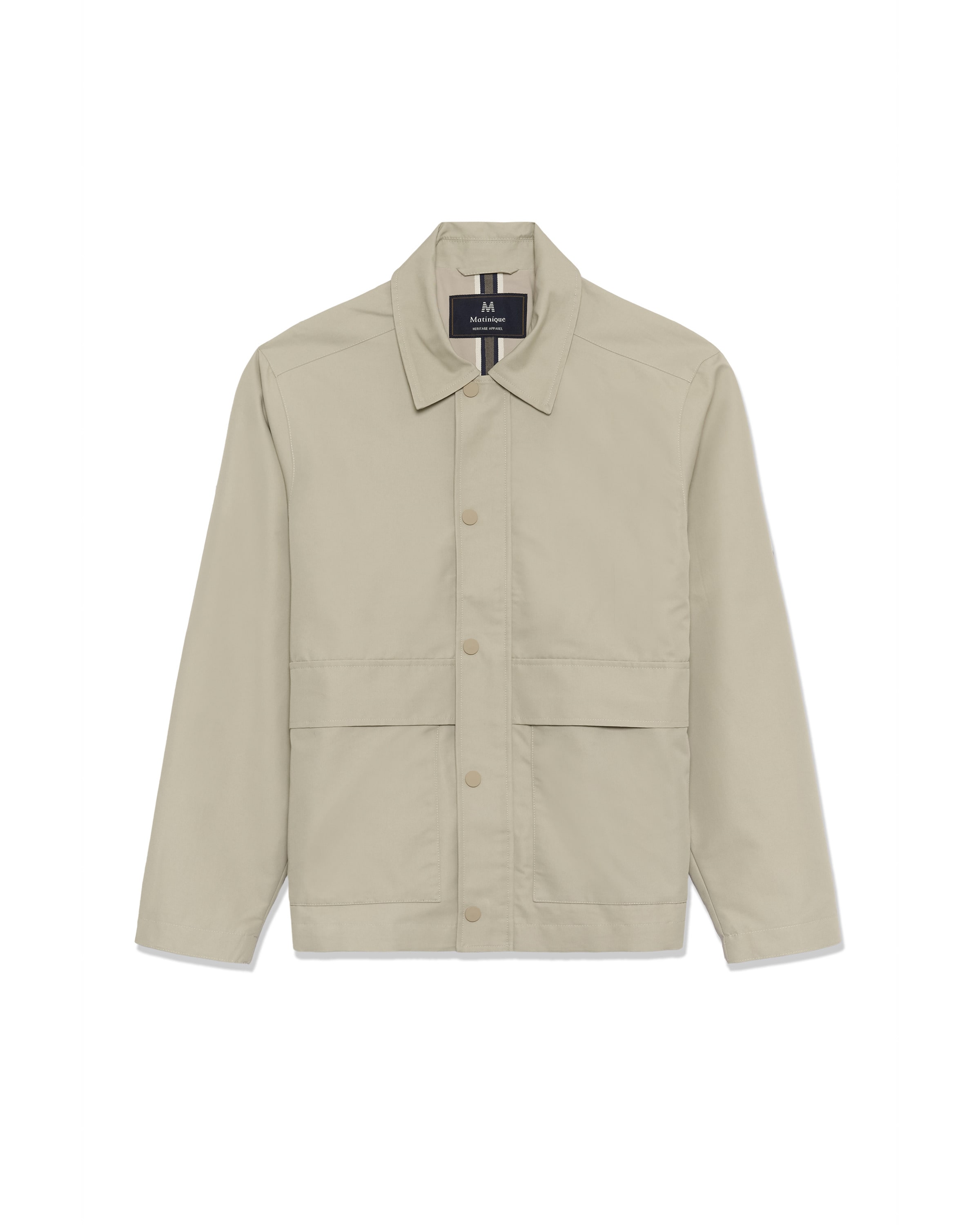 Veste d’hiver Matinique en beige : devant