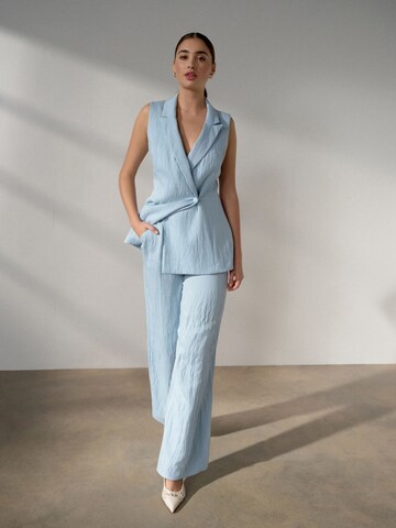 Next Wide Leg Hose in Blau