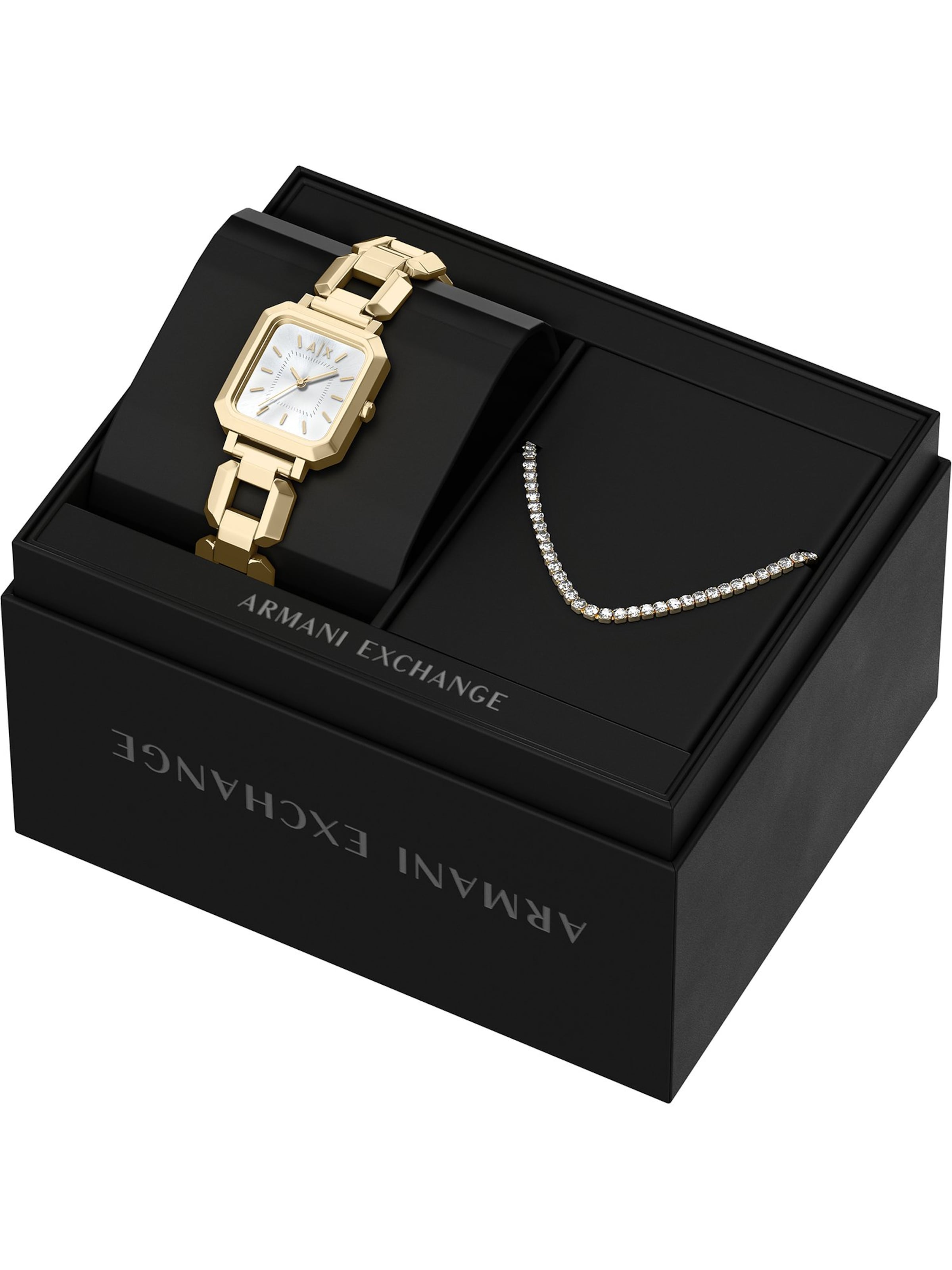 ARMANI EXCHANGE Schmuckset in Gold