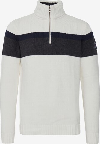 FQ1924 Pullover 'EDVIN' in Weiß: predná strana