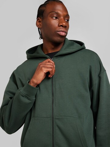 Only & Sons Sweat jacket 'ONSTURNER' in Green