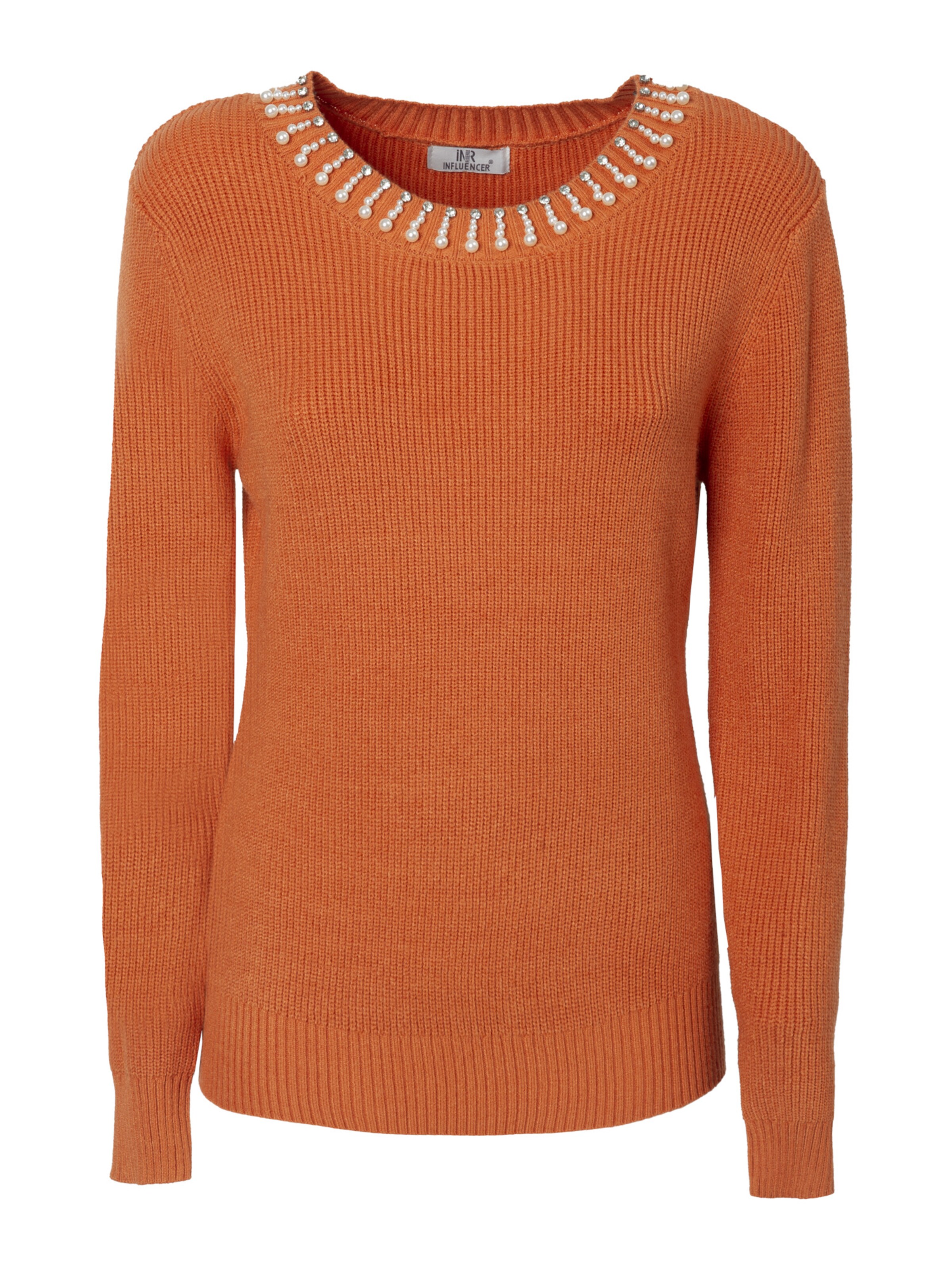 Influencer Kampsun, värv oranž: eest vaates