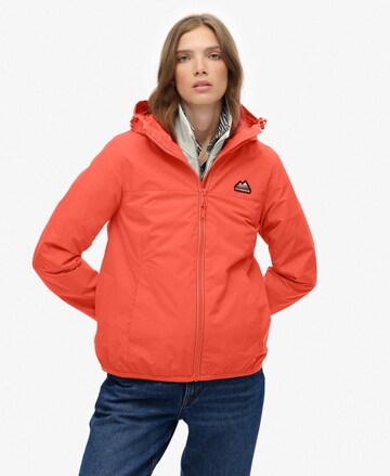 Veste mi-saison 'Essential' Superdry en orange : devant