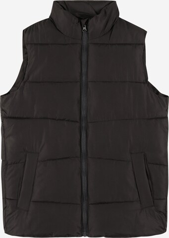 Jack & Jones Junior Vest 'CHILI' in Black: front