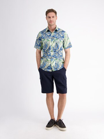 LERROS Regular fit Button Up Shirt in Grey
