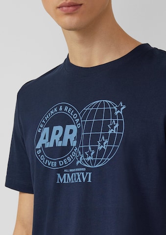 T-Shirt s.Oliver en bleu