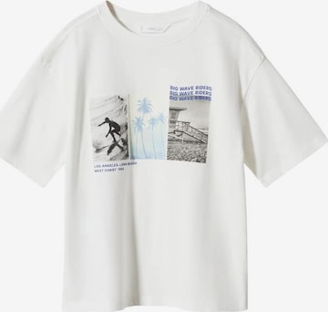 MANGO KIDS T-Shirt in Weiß: predná strana