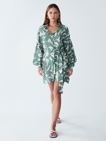 St MRLO Shirt dress 'Bligh' in Green