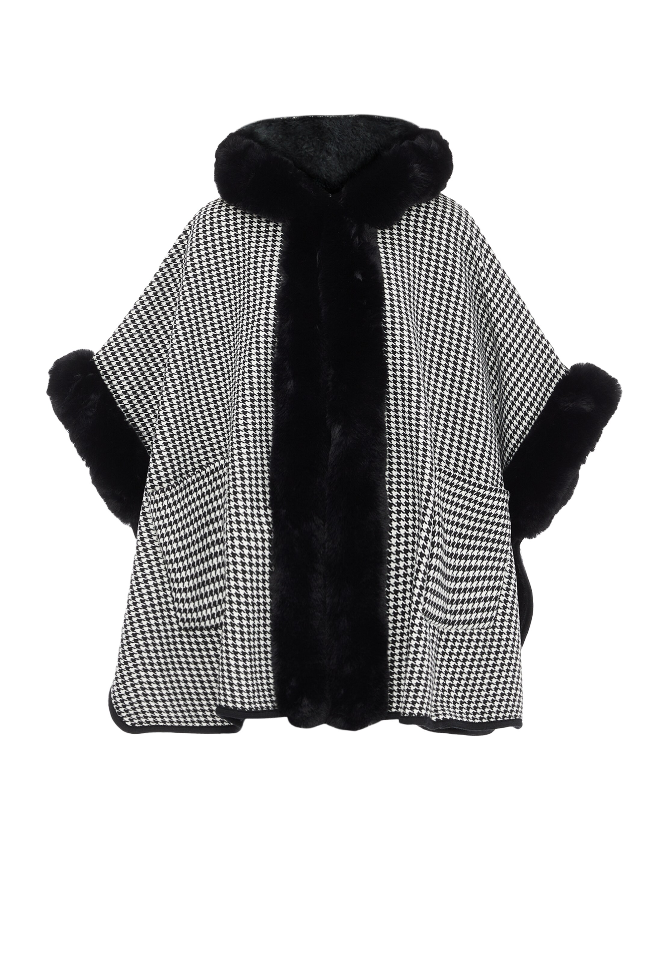 FRAULLY Cape in Black