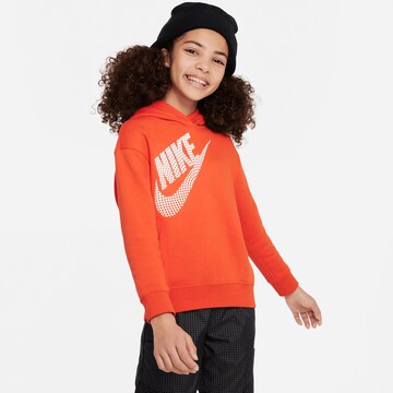 Nike Sportswear Sweatshirt in Orange: front