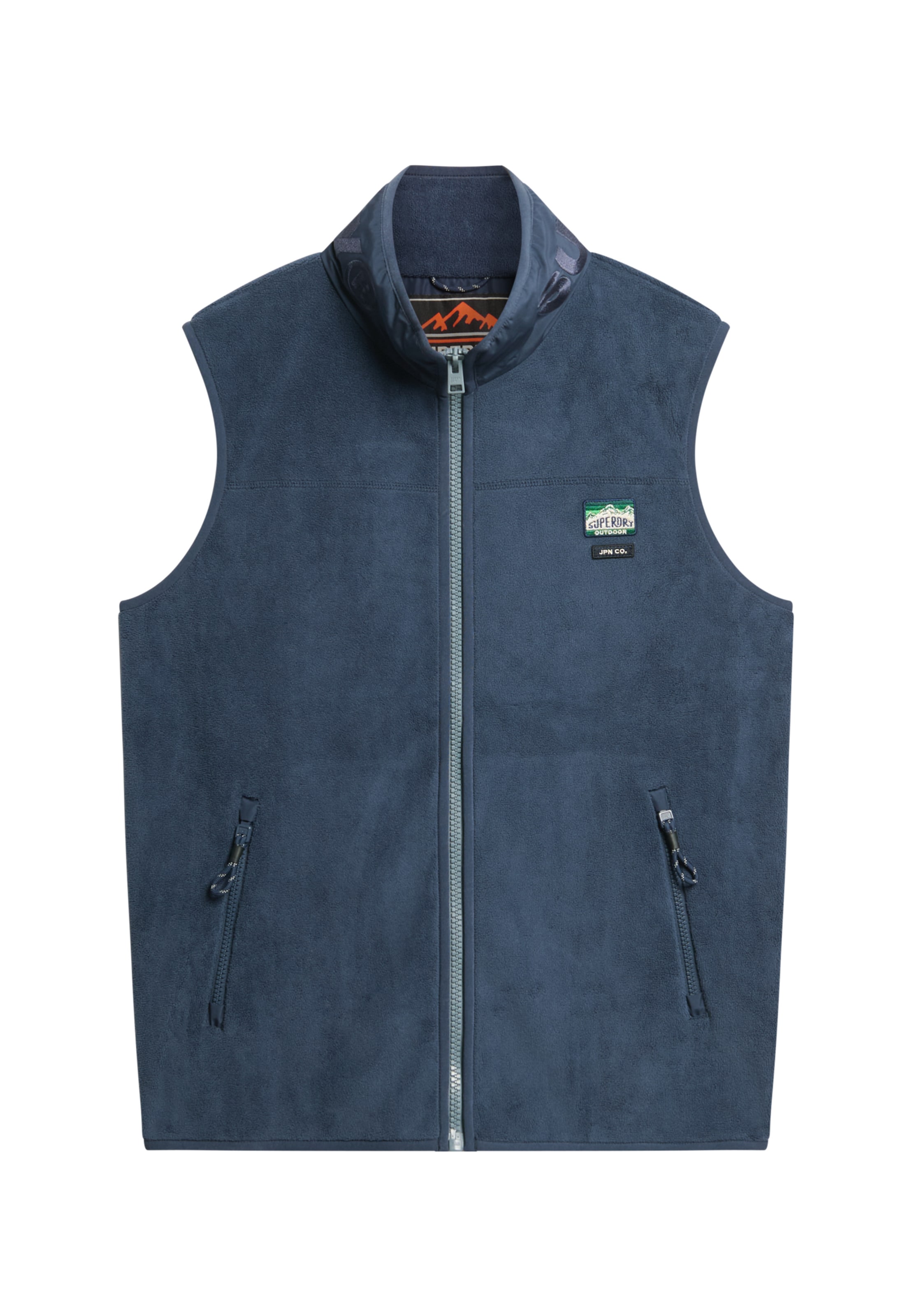 Gilet Superdry en bleu : devant