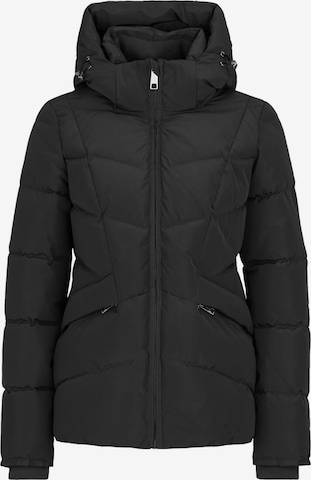 Covered Jacke 'ANNA 2' in Schwarz: Vorderseite