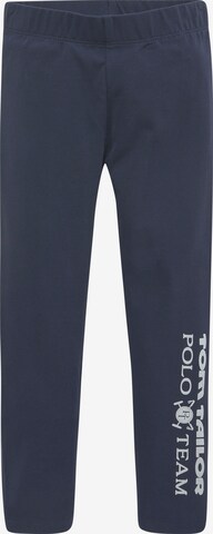 Tom Tailor Polo Team Leggings in Blue: front