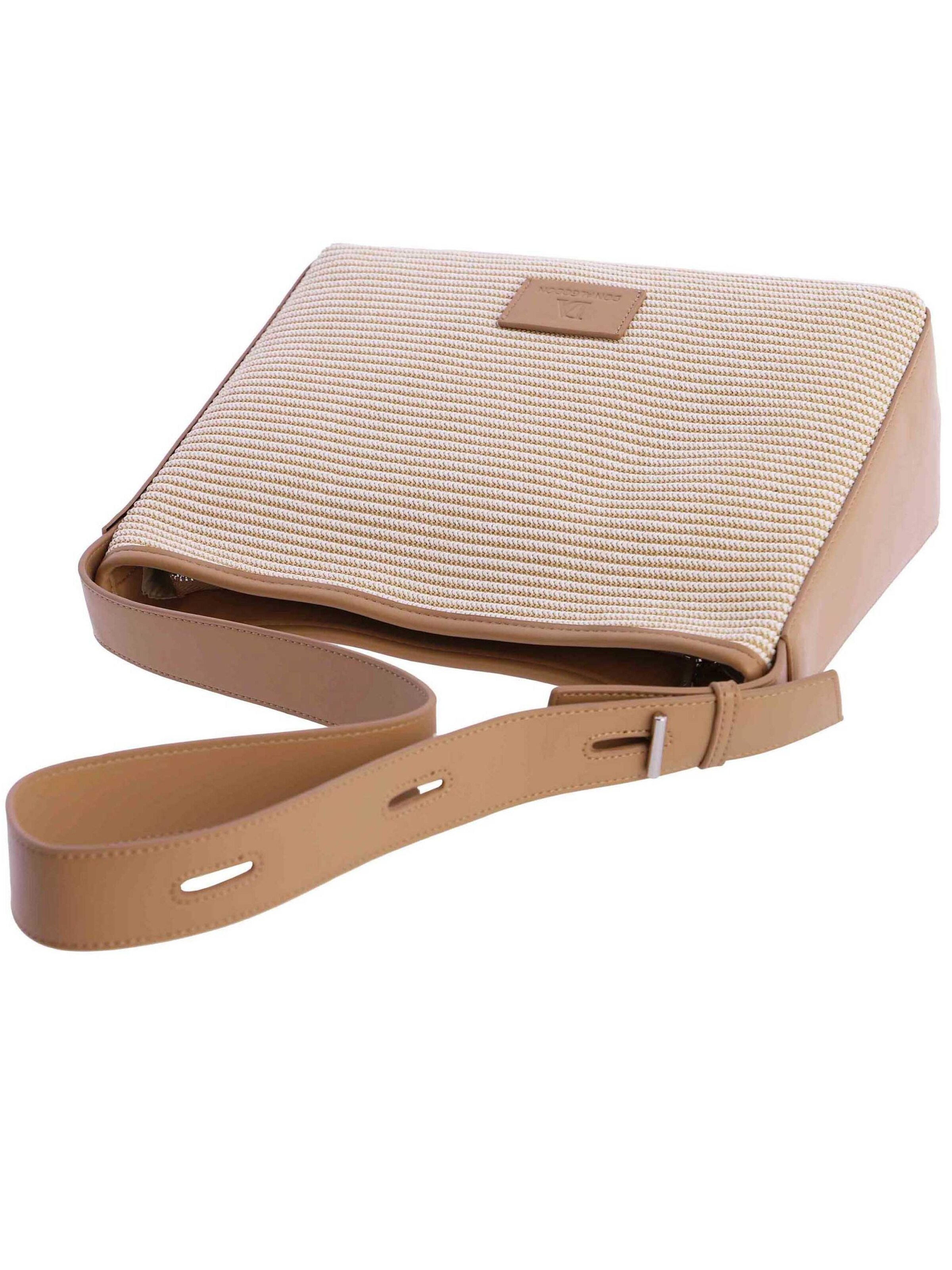 Don Algodon - Bolso de hombro 'Dorada' en beige